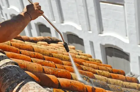 Nettoyage de toitures - Savennières